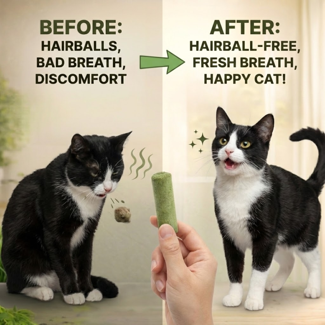 Cats’ Favorite Grass Teething Stick